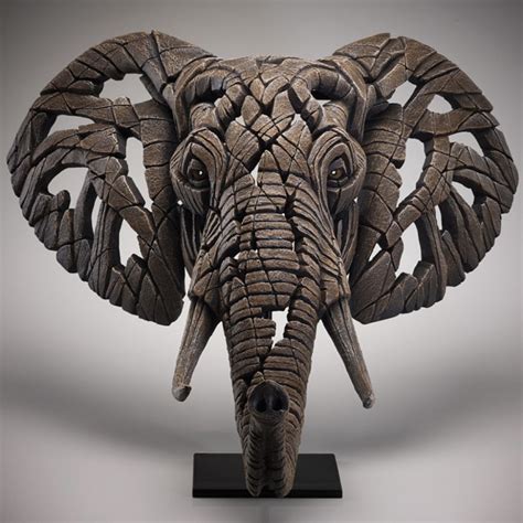 Edge Sculpture Elephant Bust - Artists from Generation Gallery UK