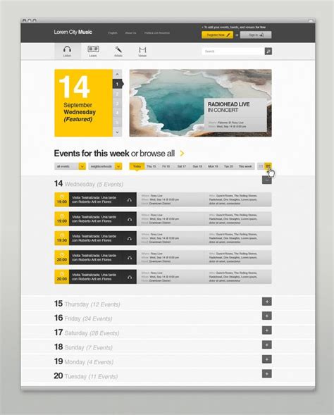 25 best images about Events Calendar Design Ideas on Pinterest | Digital marketing, Marketing ...