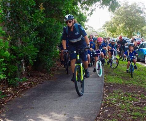 Ridescore rolls out on ride to school day, Caloundra - Sunshine Coast