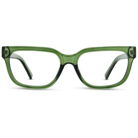 Jonas Paul Eyewear Blue Light Readers Green Crystal, Magnifying Acrylic ...