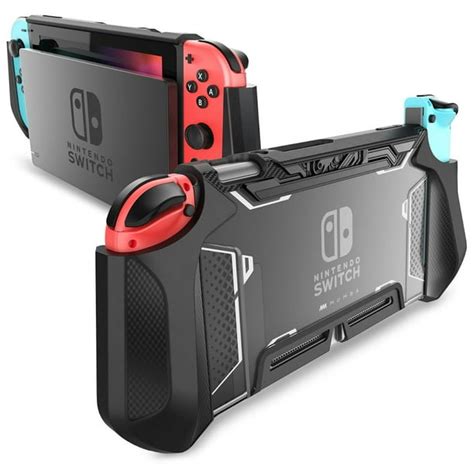 Dockable Case for Nintendo Switch - Mumba TPU Grip Protective Cover ...