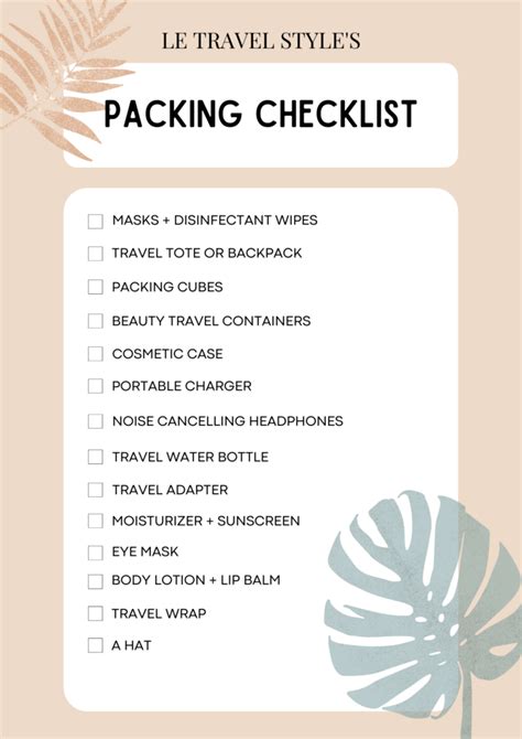 The Ultimate Packing Guide: 29 Must Have Travel Essentials · Le Travel ...