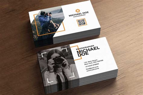 Download This Free Photography Business Card Template - Designhooks