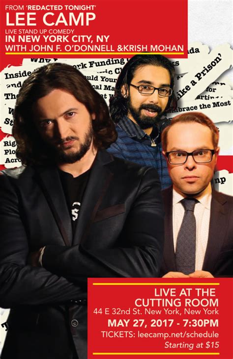 Live Stand Up Comedy Show in New York City! – Lee Camp