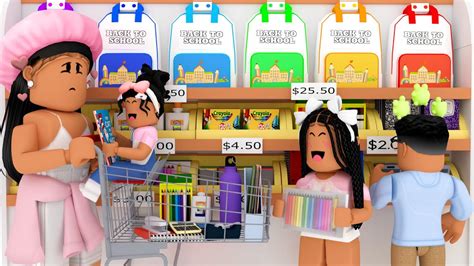 Taking My Kids Back To School Shopping! *School Supply List* | Roblox Bloxburg Roleplay - YouTube