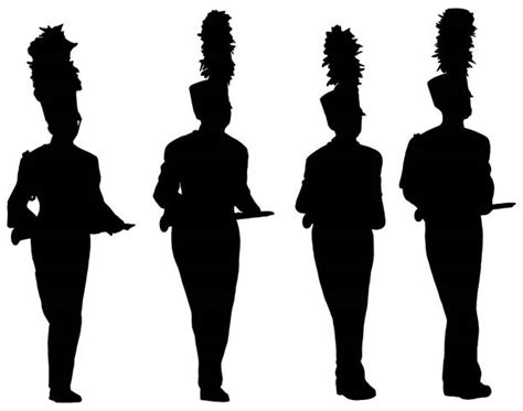 Marching Band Silhouette Illustrations, Royalty-Free Vector Graphics & Clip Art - iStock