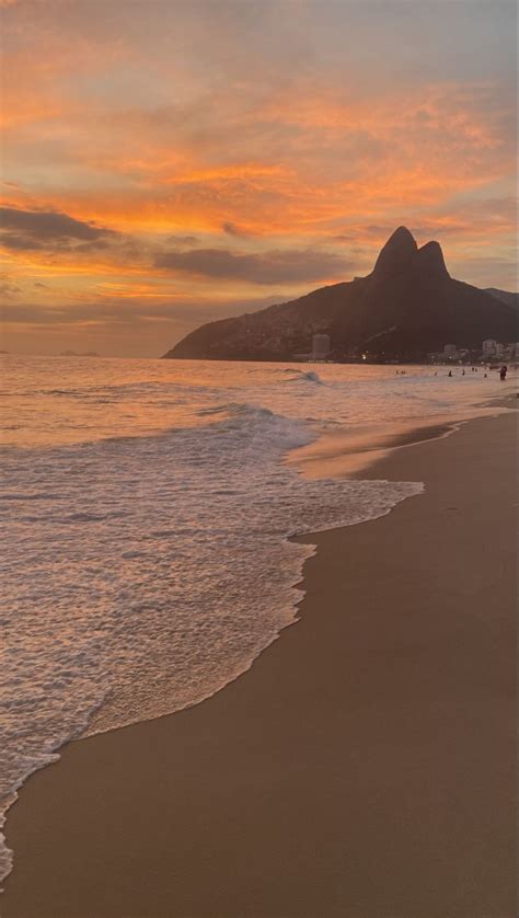 Sunset at ipanema beach – Artofit