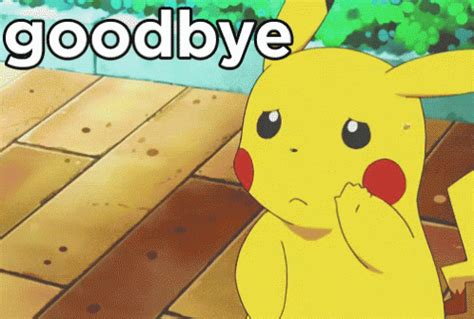 Goodbye Pikachu GIFs - Find & Share on GIPHY