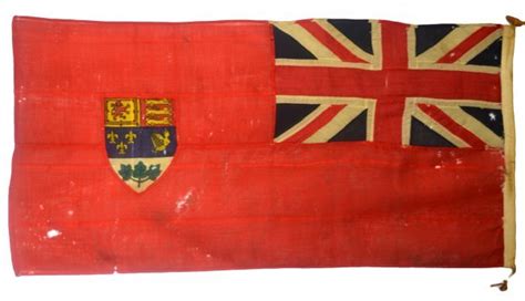 931: Flag, Canadian Red Ensign, 28"x57" : Lot 931