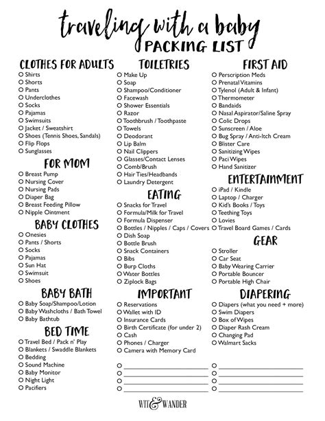 Vacation Checklist - 12+ Examples, Format, How to Use, Pdf