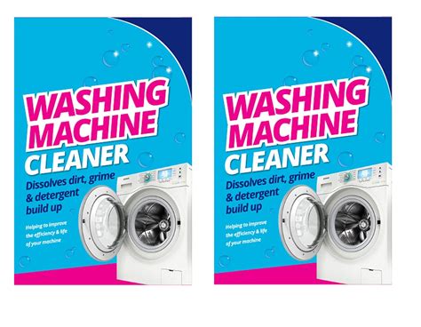 Washing Machine Cleaner - 2 Pack: Amazon.co.uk: Grocery