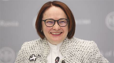 Read my brooch, says Russian central bank chief Nabiullina