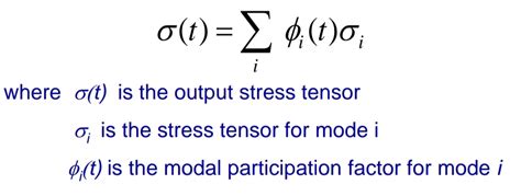 Msc.Nastran: Modal Participation Factor - Defination and its use in the dynamic analysis: Msc ...