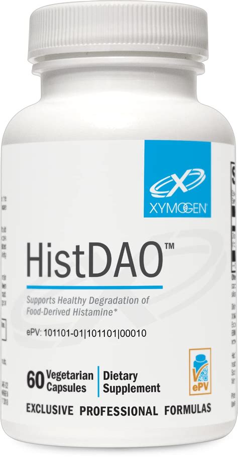 Buy XYMOGEN HistDAO - Patented Diamine Oxidase Supplement to Support y Degradation of Food ...