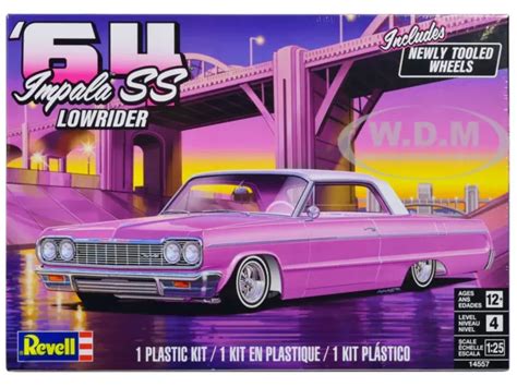 LEVEL 4 MODEL Kit 1964 Chevrolet Impala Ss Lowrider 1/25 Scale By Revell 14557 $24.99 - PicClick