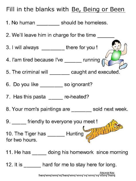 Helping verb worksheets for be, been, being | Helping verbs worksheet, Helping verbs, Verb ...