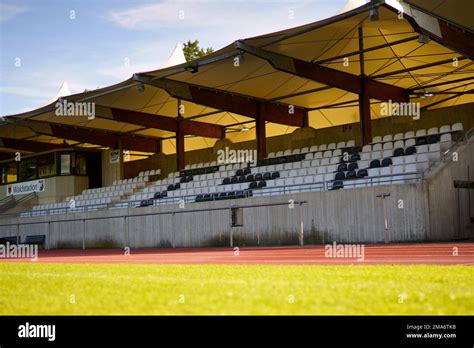 An aerial view of soccer stadium Stock Photo - Alamy