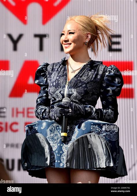 CL is seen onstage on the Daytime Stage at the 2021 iHeartRadio Music ...