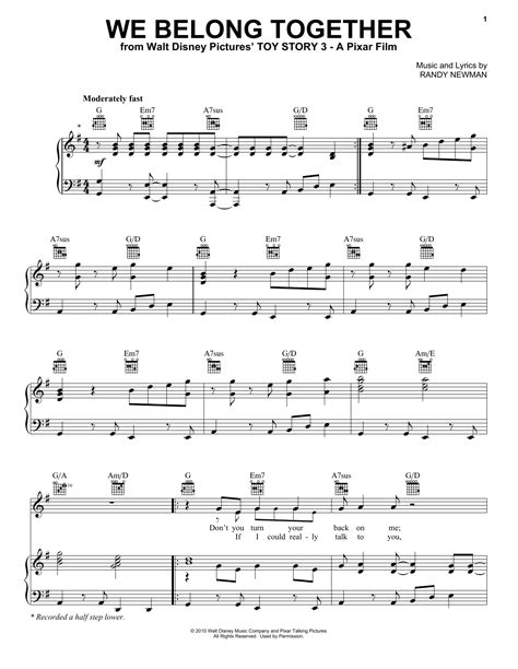 We Belong Together | Sheet Music Direct