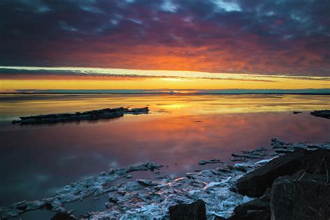 Turnagain Arm Sunset Photograph by Scott Slone