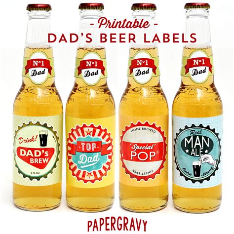 Printable Beer Labels