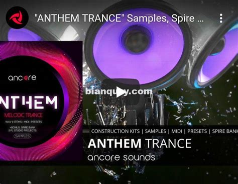 Ancore Sounds Anthem Trance WAV MiDi REVEAL SOUND SPiRE-DISCOVER - 编曲资源