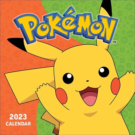 Pokemon 2023 Wall Calendar