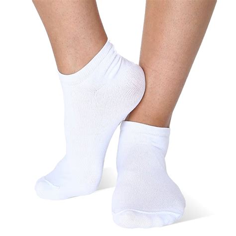 Bulk Men's Ankle Socks in White, 3 Pack - DollarDays