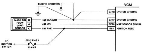 Wiring Diagram Mass Air Flow Sensor - Sustainablened