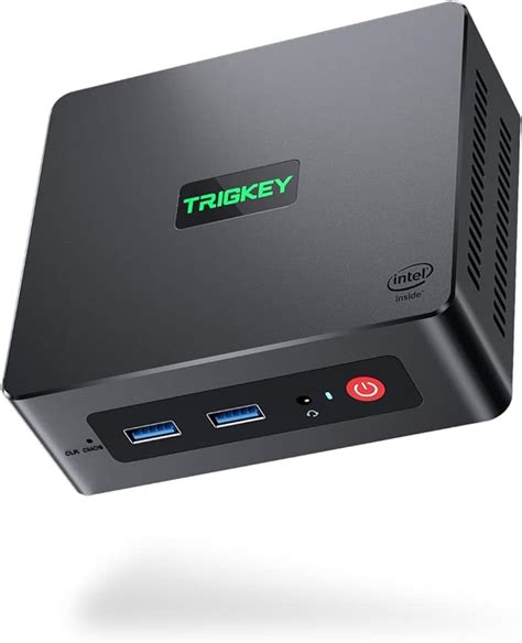 Amazon.com: TRIGKEY Mini PC Computer Desktop PC Intel 11th Generation Processors N5095 Micro ...