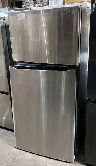 LG - 23.8 Cu. Ft. Top Freezer Refrigerator with Internal Water Dispenser - Stainless Steel - NW ...