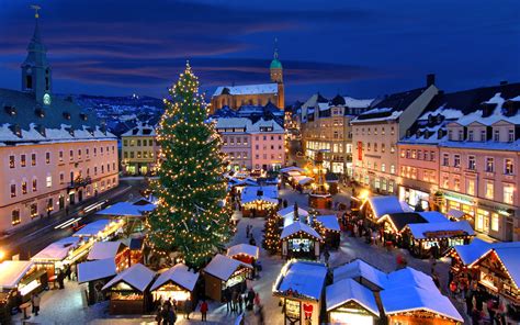 Christmas market, Annaberg-Buchholz, Germany wallpaper | other ...