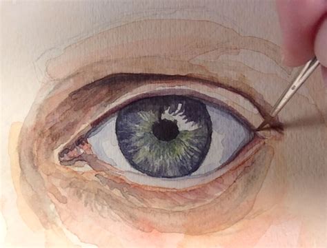 How to Paint an Eye with Watercolor