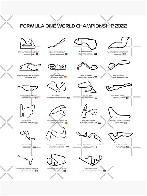 Formula 1 Tracks 2024 - Lotta Rhiamon