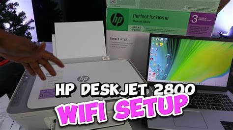 HP DeskJet 2800e WiFi Setup. - YouTube