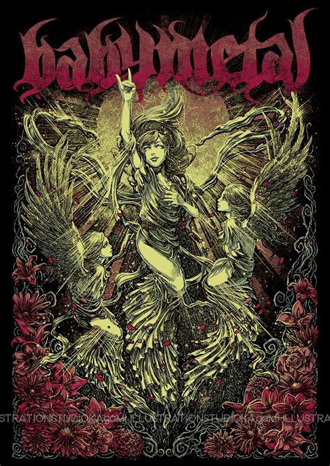 BABYMETAL T-shirt Art Collection [HD] [28 IMAGES] - Album on Imgur Rock ...