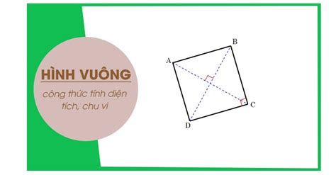 Công thức tính chu vi hình vuông và bài tập vận dụng chi tiết - khoahochay