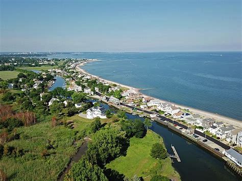 Fairfield Beach Road in Fairfield, Connecticut. | Beach road, Fairfield beach, Beach town