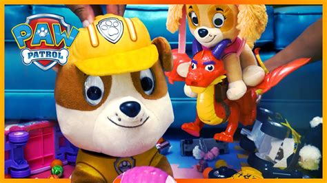 The Pups Clean Up their Toy Play Room🧸 | PAW Patrol | Toy Pretend Play for Kids - YouTube