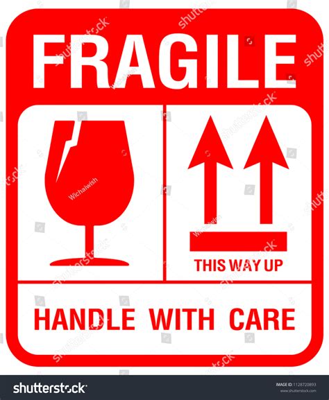 Fragile Sticker