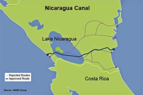 Vols en/in Nicaragua: Would huge Nicaragua canal be win for China?