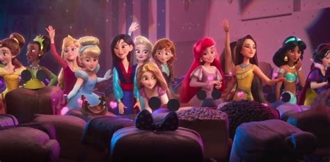 See All The Disney Princesses Together In RALPH BREAKS THE INTERNET Trailer