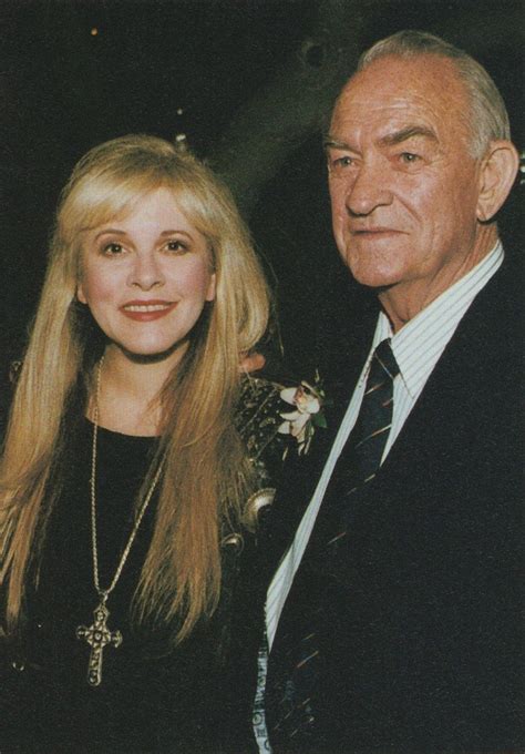 Stevie Nicks w/ father, Jess #fatherhood | Stevie nicks fleetwood mac, Stevie nicks, Stevie