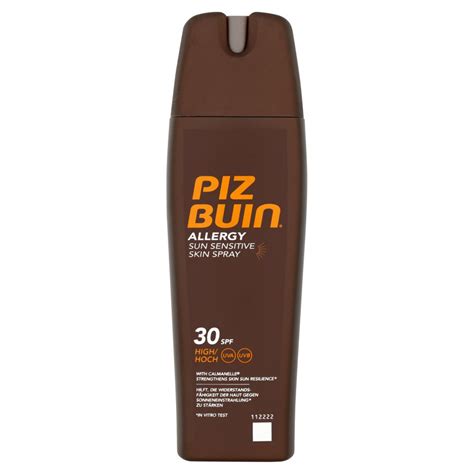 Piz Buin Allergy Sun Sensitive Skin Spray 30 SPF High-Natures Best Pharmacy