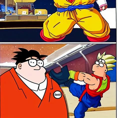 peter griffin vs goku | Stable Diffusion | OpenArt