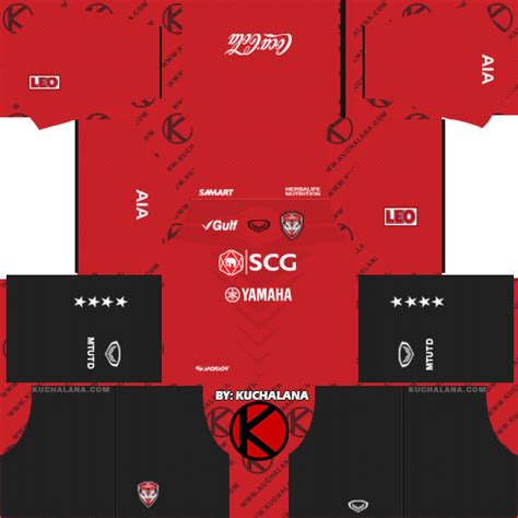 Muangthong United 2019 Kit - Dream League Soccer Kits - Kuchalana