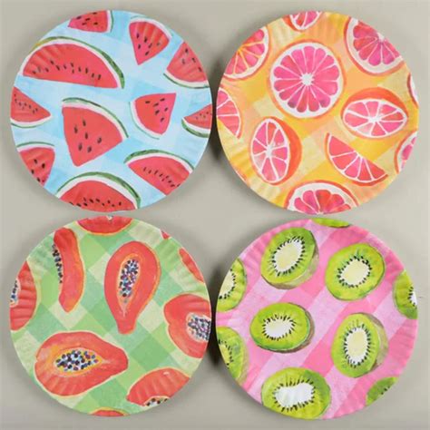 Melamine Dinnerware (Set of 4 Motifs) Luncheon Plate by One Hundred 80 Degrees | Melamine ...