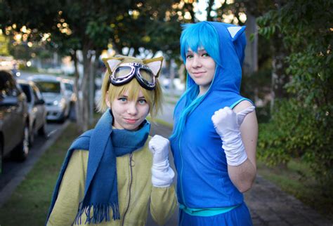 Tails and Sonic Cosplay by Opposites on DeviantArt