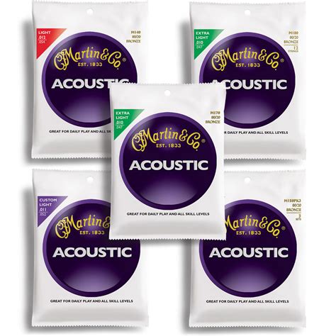 Martin original Bronze Acoustic Guitar Strings