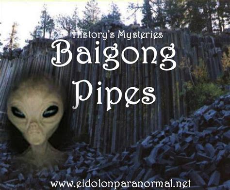 Eidolon Paranormal Australia: History's Mysteries: The Baigong Pipes